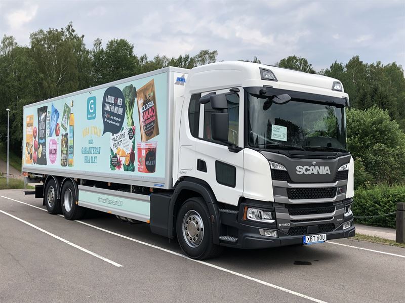 Dagab Scania laddhybrid