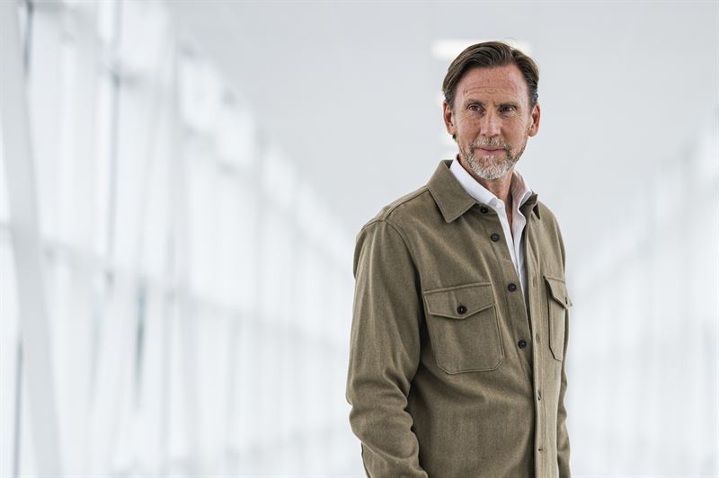 Klas Balkow i logistikcentret Bålsta foto Jonathan Näckstrand