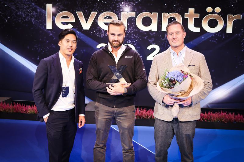 Picadeli Årets leverantör 2025 Stefan Huynh David von Laskowski Tomas Jonsson