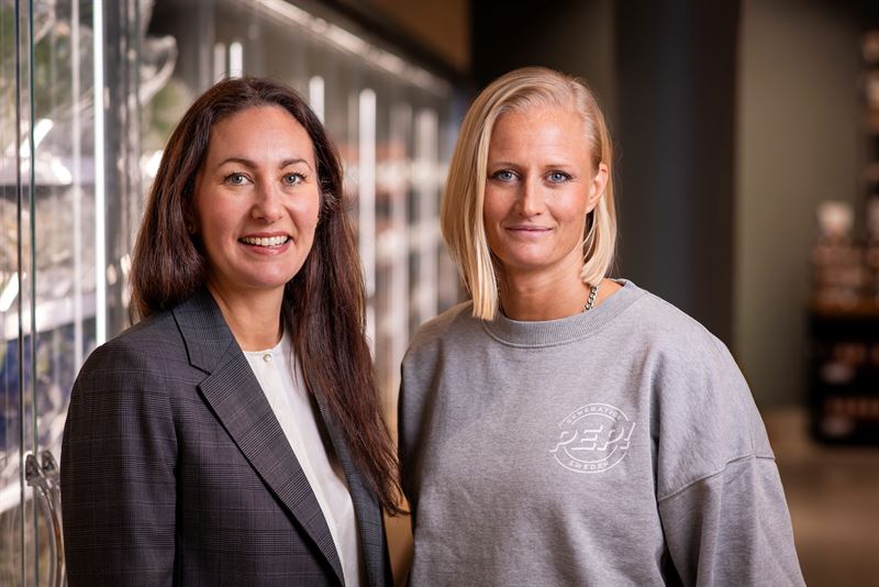 Simone Margulies Axfood och Carolina Klüft Generation Pep