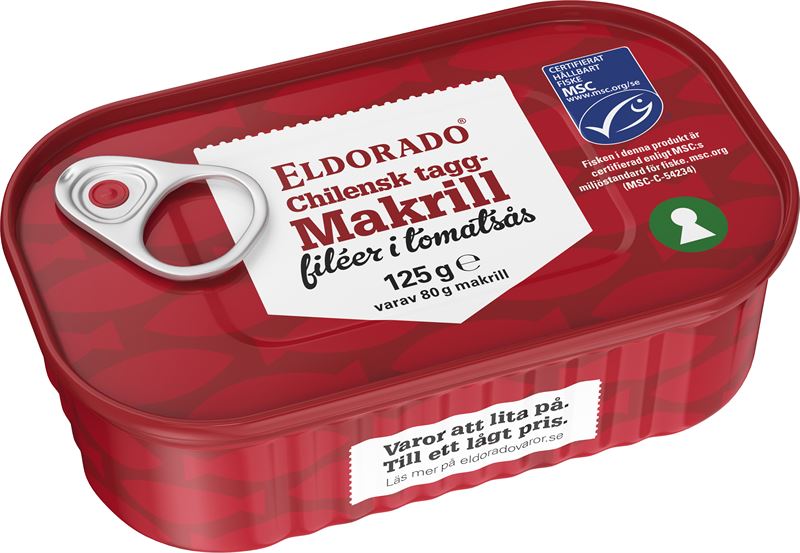 Eldorado Chilensk tagg-Makrill