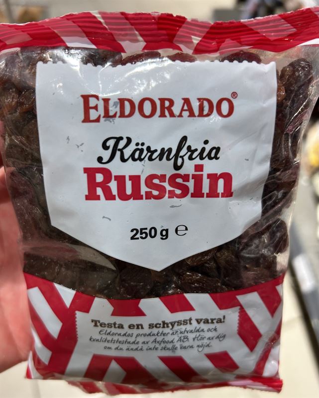 Eldorado russin kärnfria 250 g