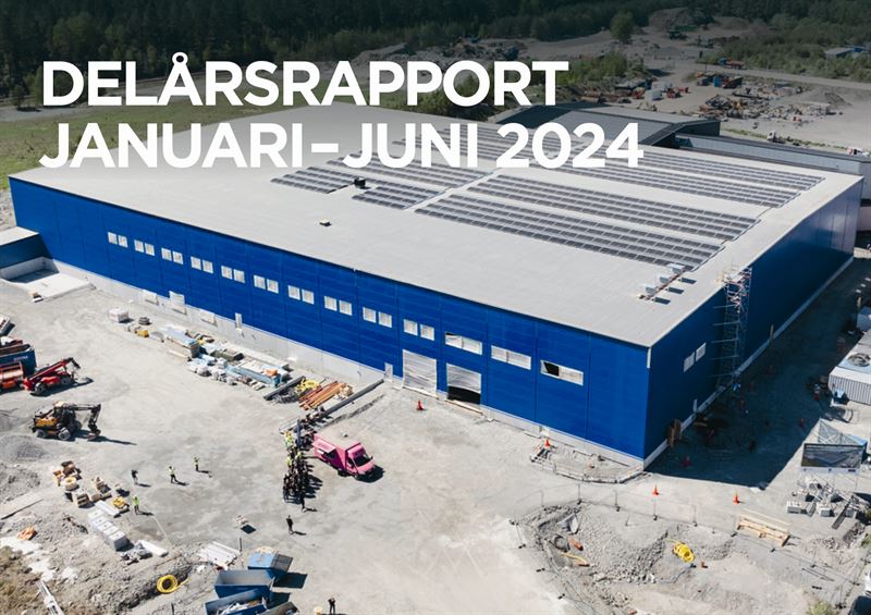 Delårsrapport jan–jun 2024 Stendörren Fastigheter AB (publ)