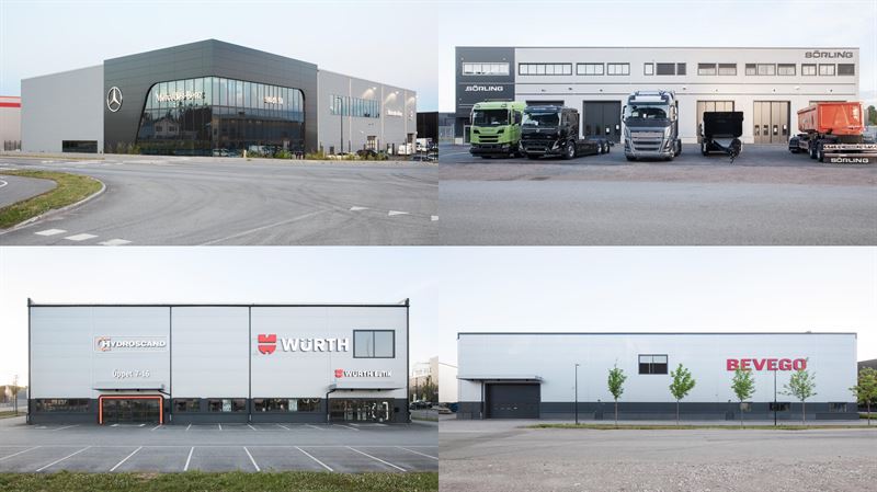 Stendörren förvärvar en portfölj av lager- och lätt industrifastigheter i Uppsala för 545 miljoner kronor