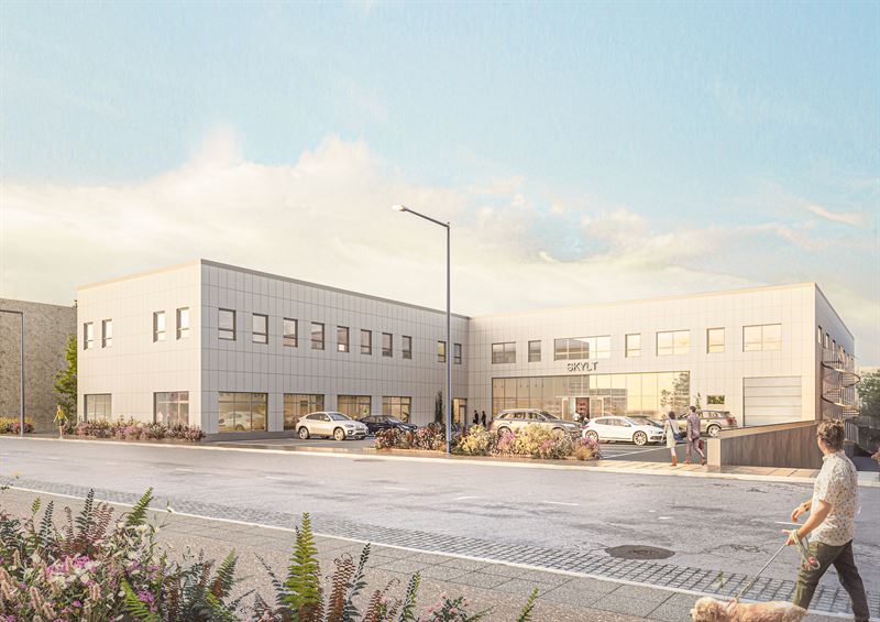 Stendörren uppför en byggnad för lager- och utställningsytor om 3 700 kvm i Bromma efter att ha tecknat ett 10-årigt hyresavtal