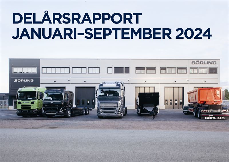 Delårsrapport jan–sep 2024 Stendörren Fastigheter AB (publ)