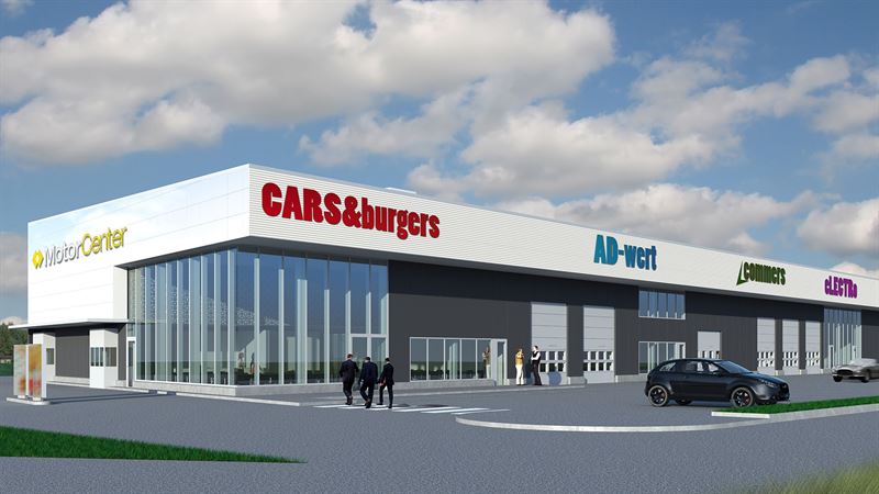 YIT's newest MotorCenter being built next to Ring Road I in Helsinki |  