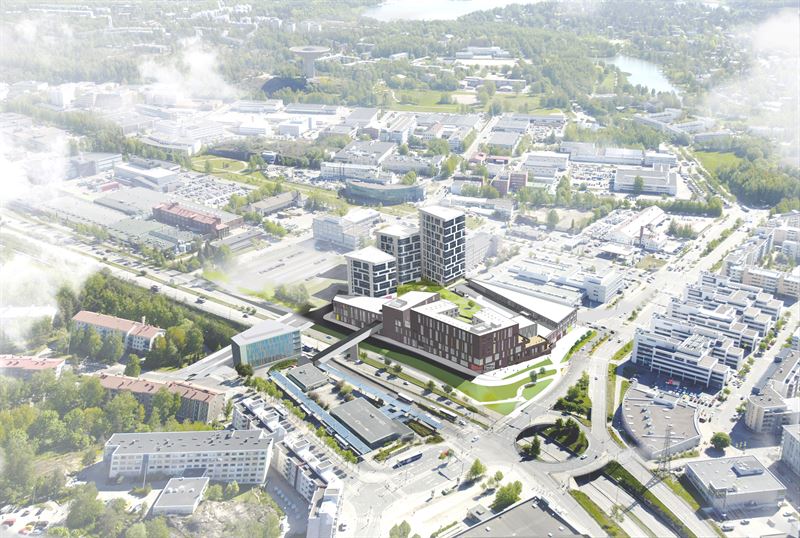 YIT and Hartela start the construction of local service centre Hertsi in  Helsinki in January 2018 