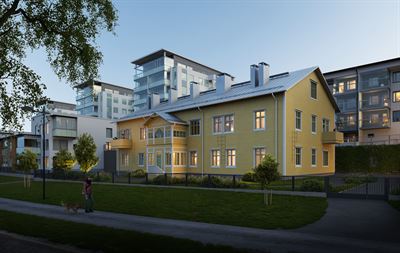 YIT käynnisti 36 uuden maisemakodin rakennustyöt jokisuiston rannassa, Oulussa