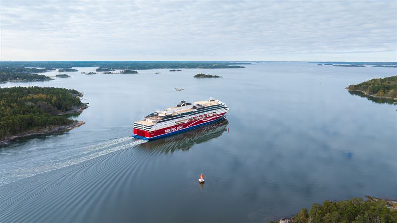 Viking Glory in Turku archipelago