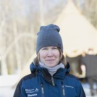 Charlotta Erefur,, enhetschef vid Enheten för skoglig fältforskning på SLU och ansvarig för forskningsinfrastrukturen i försöksparkerna. 