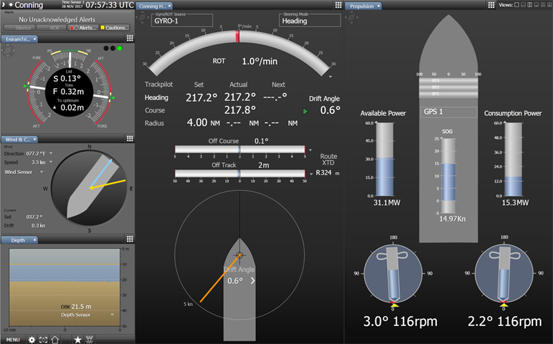 Eniram Trim and List Integration Azi