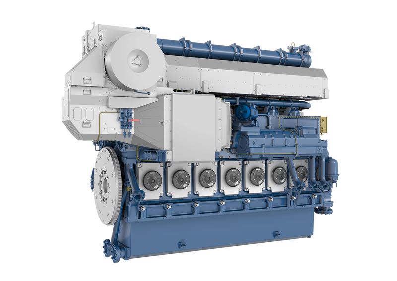 Wärtsilä 34DF engine