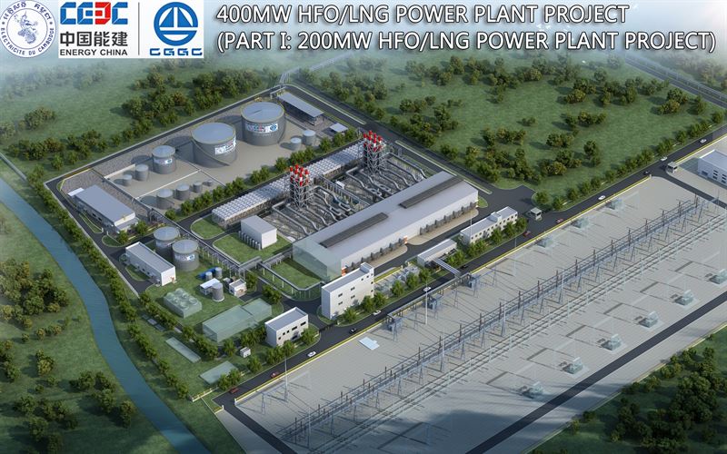 Wärtsilä Optimised maintenance agreement will support the performance and reliability of Electricite du Cambodge’s C7 200 MW power plant in Phnom Penh, Cambodia. © CGGC INTERNATIONAL LTD. and CGGC-UNPOWER Co.Ltd.