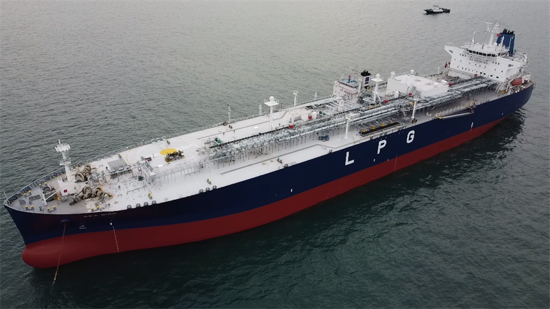 Six new Petredec 93,000 m3 capacity Liquid Petroleum Gas (LPG) carrier vessels will be supplied by Wärtsilä’s Cargo Handling and Fuel Supply systems. © Petredec