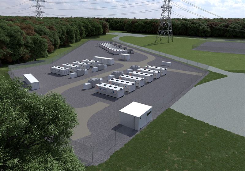 100MW / 200MWh of Wärtsilä energy storage technology across two key sites in the UK will support the integration of renewables onto the UK grid. © Wärtsilä Corporation