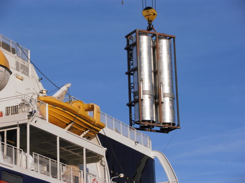 Wärtsilä will retrofit exhaust gas abatement technology on two Trasmed GLE S.L. owned passenger ferries. ©Wärtsilä