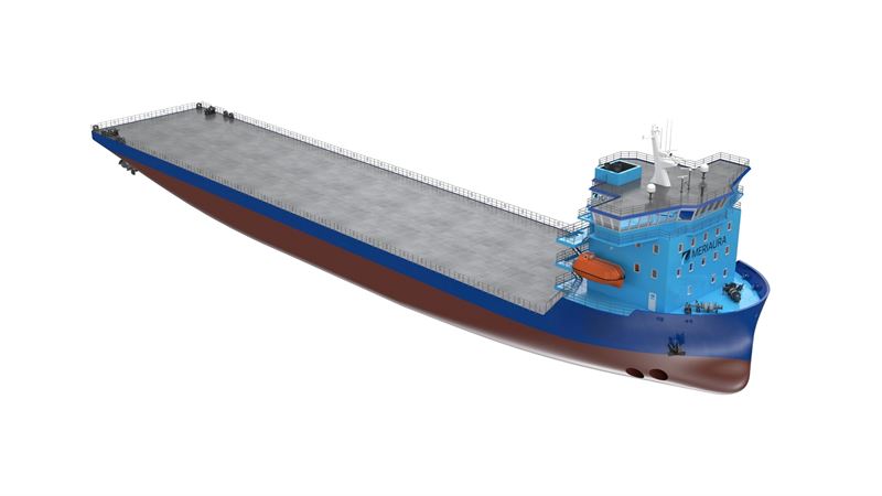 Wärtsilä delivers a fully integrated future-ready propulsion solution for Meriaura s next-generation low-emission open-deck carrier vessel