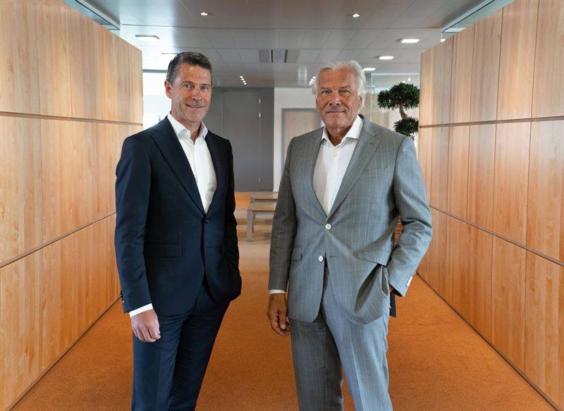 Eddy Haesendonck and Henk Van Der Kwast