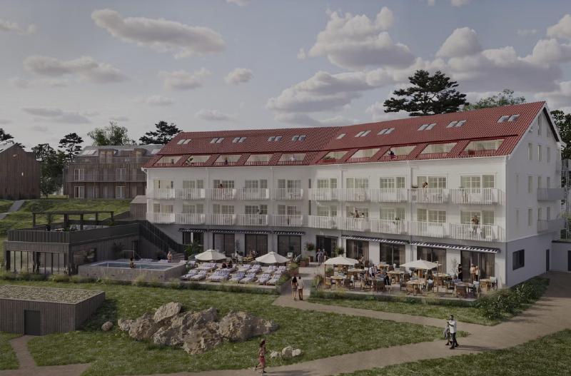 A building with a red roof
AI-generated content may be incorrect.