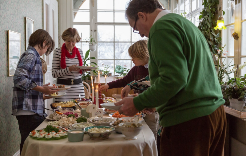 Le Julbord suédois, grand événement familial de l’année