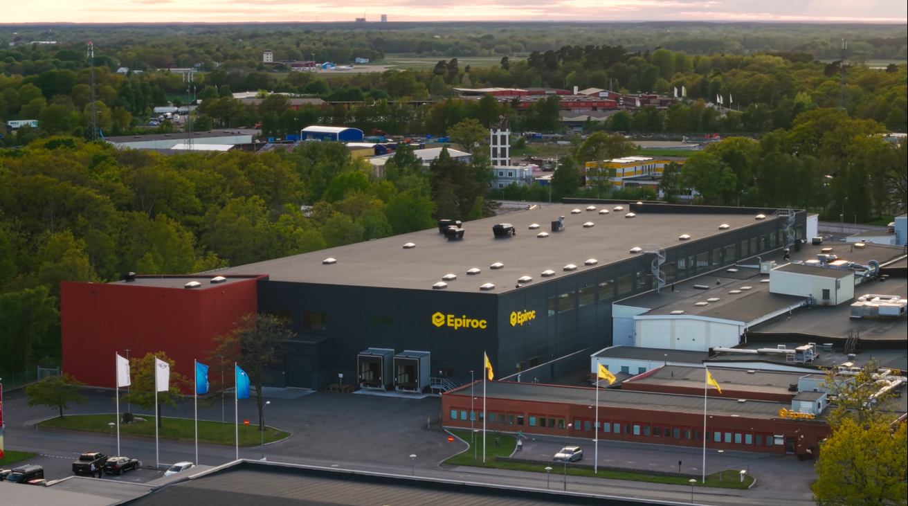 Epiroc inviger utbyggd produktionsanläggning för hydrauliska tillbehör i Kalmar
