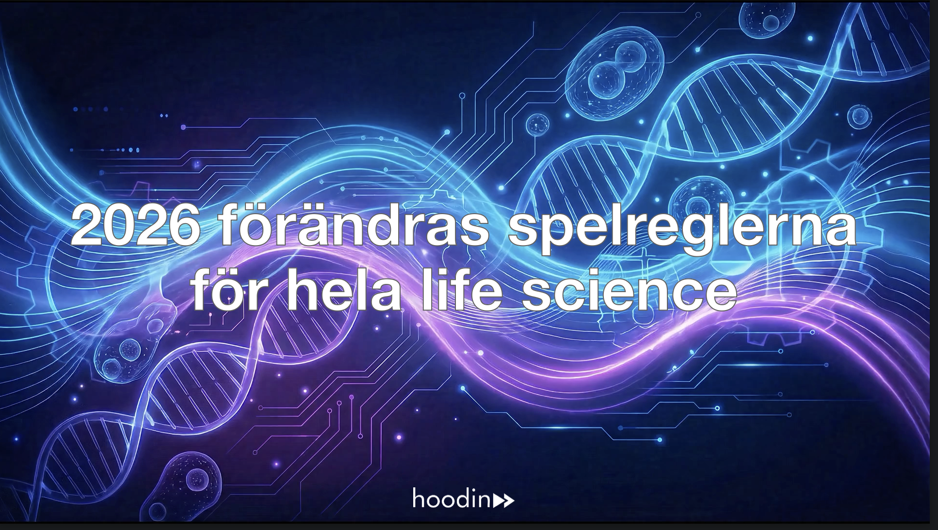 Inspelning från livesändning med Marcus Emne, VD Hoodin, finns nu tillgänglig