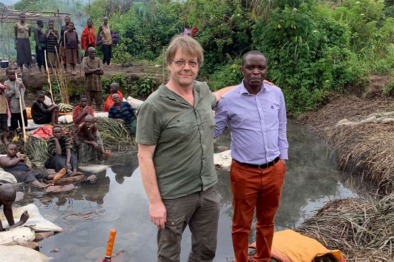 COO Blockhomes Peter Rinaldo researching new areas for establisments of the second Crypto Nation in the Kibira National Forest, in northern Burundi.