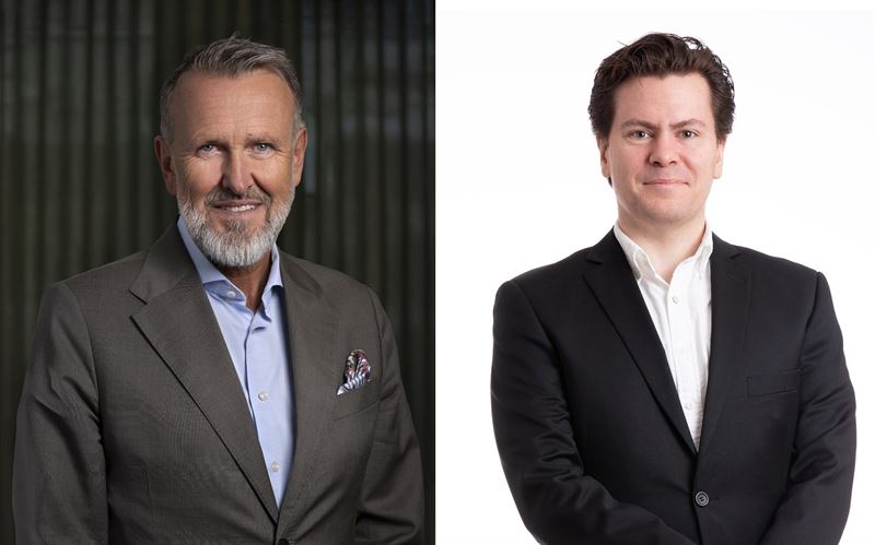 Per Rosn affrsomrdeschef fr Nordlo City och Anders Nerg ITmanager p Miab