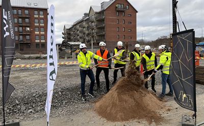 Första spadtag Björlanda 22jan26