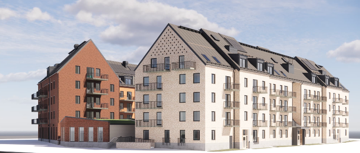 K-Fastigheter säljer fastighetsprojekt med 255 hyreslägenheter i Göteborg till Folksam