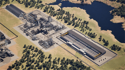 Copper smelter complex