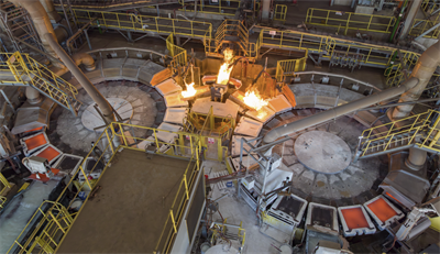 Metso’s Direct Blister Furnace started up at Kamoa Kakula copper smelter in DRC