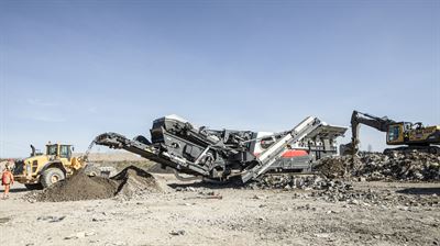 Lokotrack LT4000RS-concrete-waste