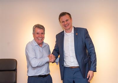 Jaime Ortiz Jimenez Statutory Director Italbronze and Heikki Metsälä President Services business area Metso 