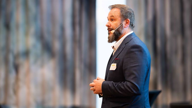 Johan Magnusson talade om mjligheterna med AI