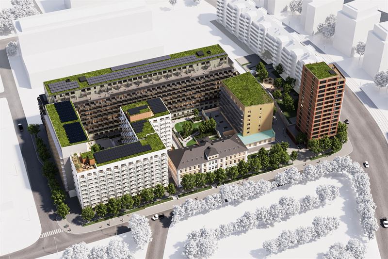 Archimedes-bromma Byggstart