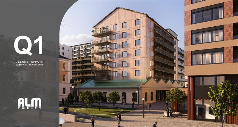 ALM Equity AB publ Dela rsrapport januari-mars 2026