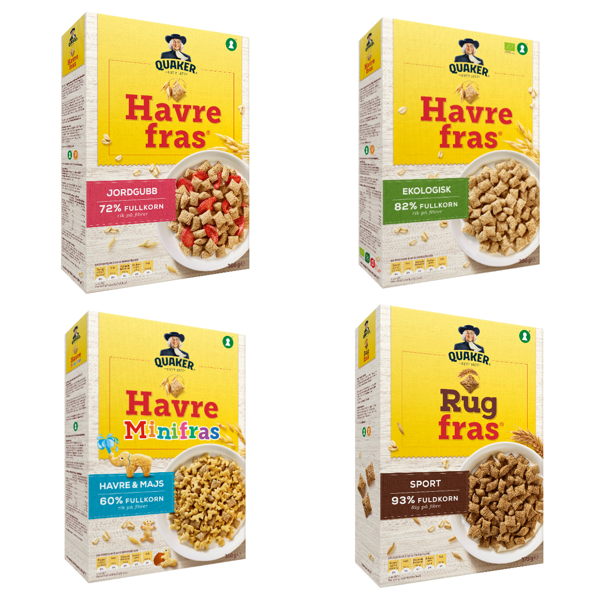 Orkla has signed and completed an agreement with PepsiCo, Inc. to purchase the Havrefras brand, including Rug Fras and Mini Fras