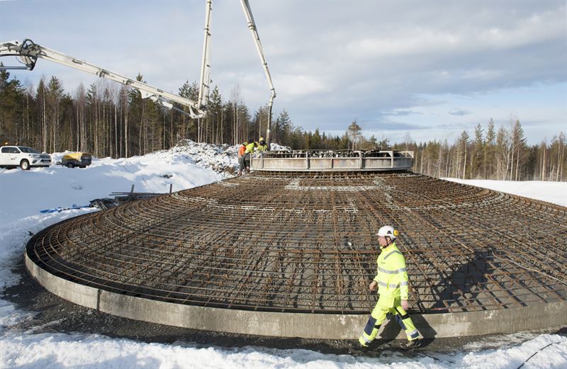 vindkraft fundament