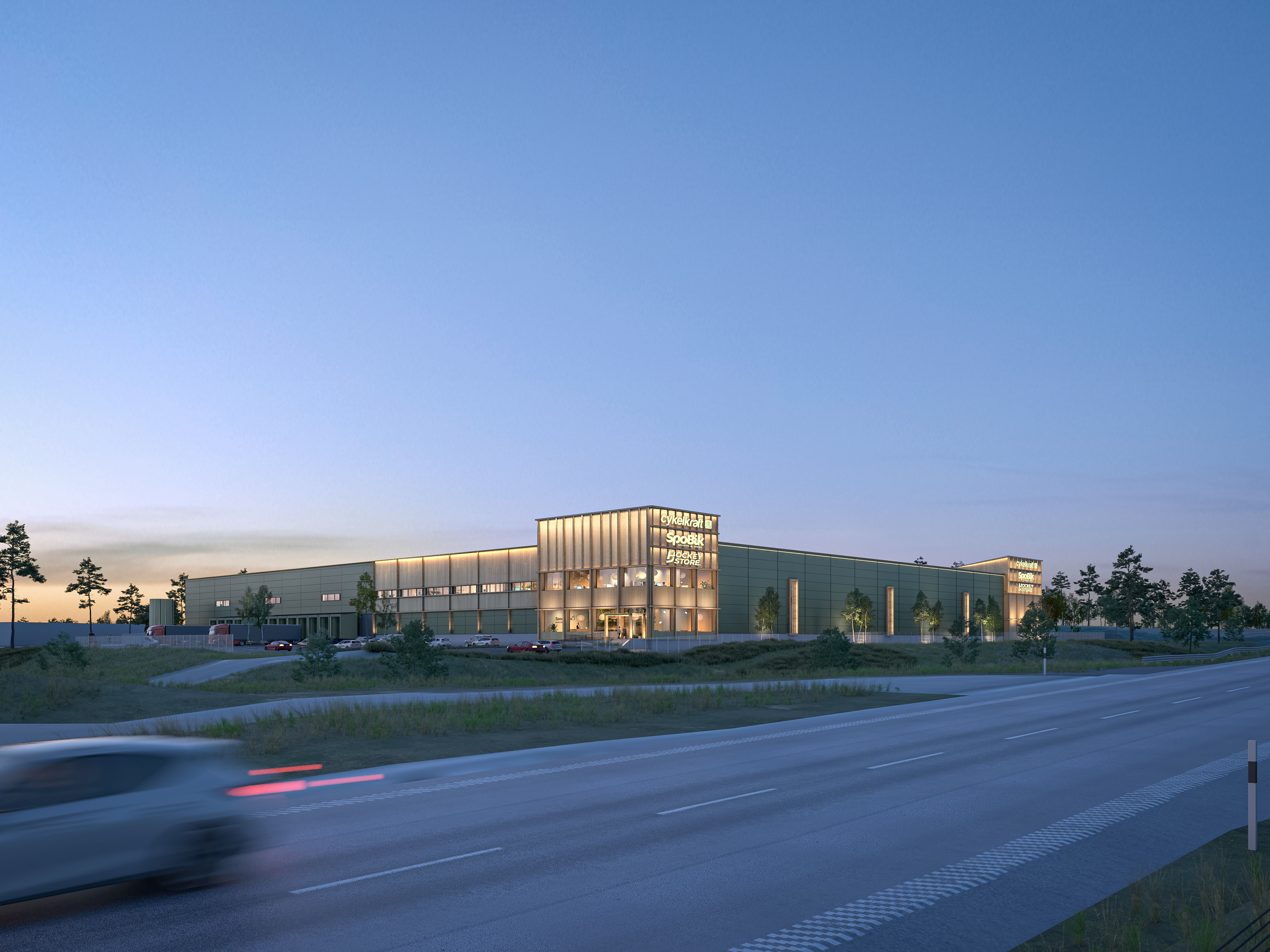 SLP signs 10-year lease agreement and builds new logistics property of approximately 21,600 square meters in Jönköping
