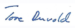 A close-up of a signature
Description automatically generated