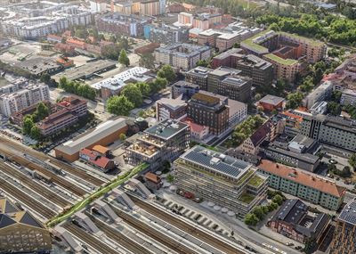 Visionsbild Södra City