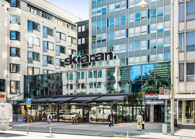Skrapan entré