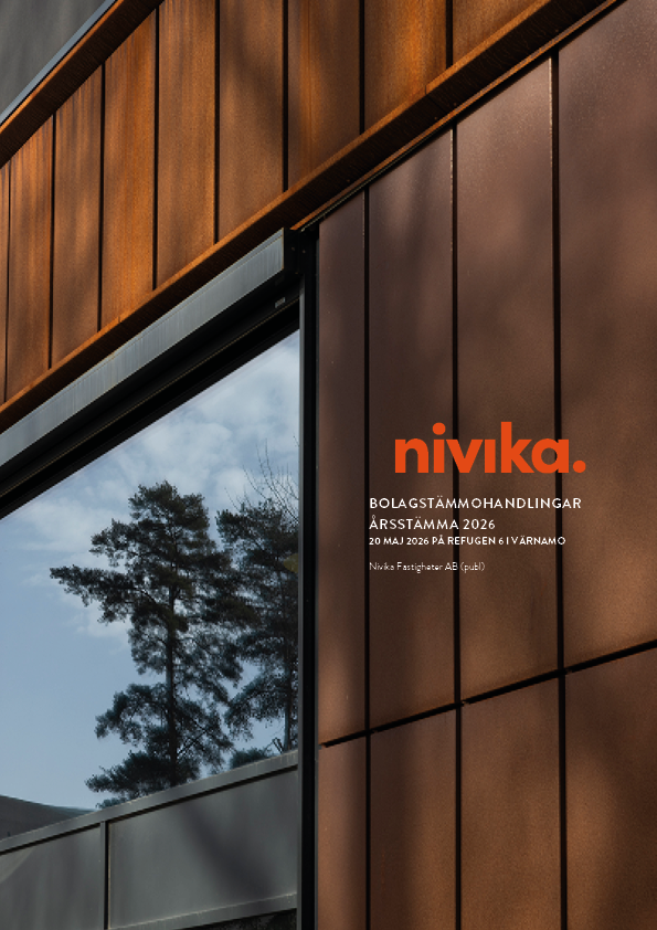 Kommuniké från Nivikas årsstämma den 20 maj 2026