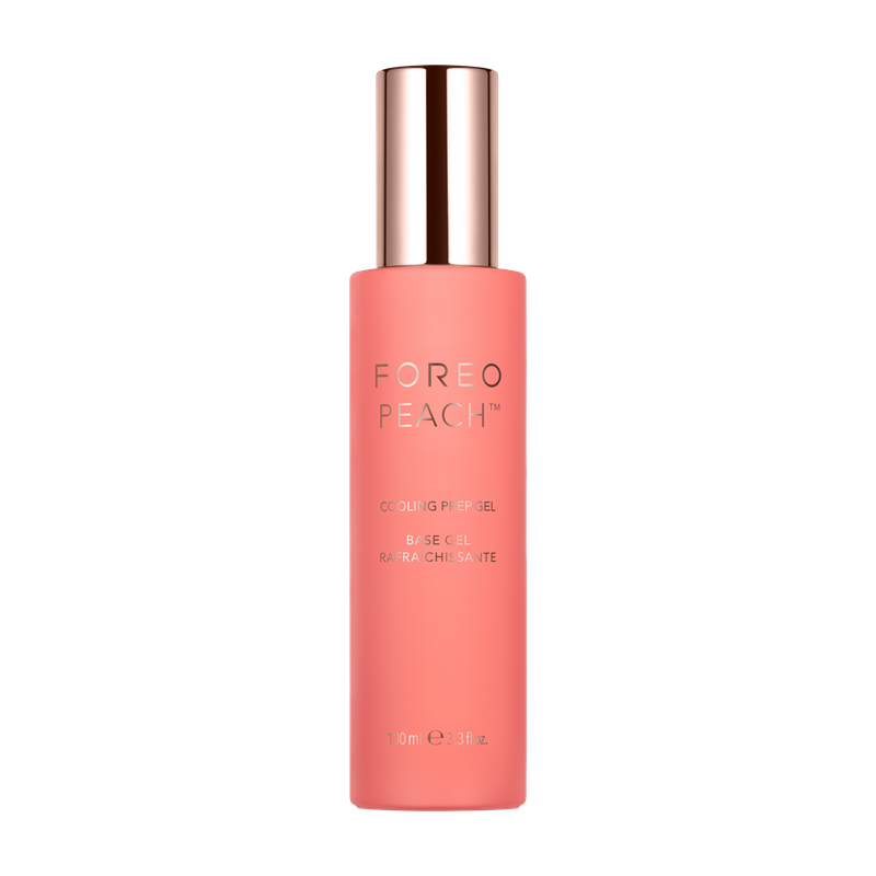 FOREO PEACH COOLING-PREP-GEL-100ML_Bottle_Front.png