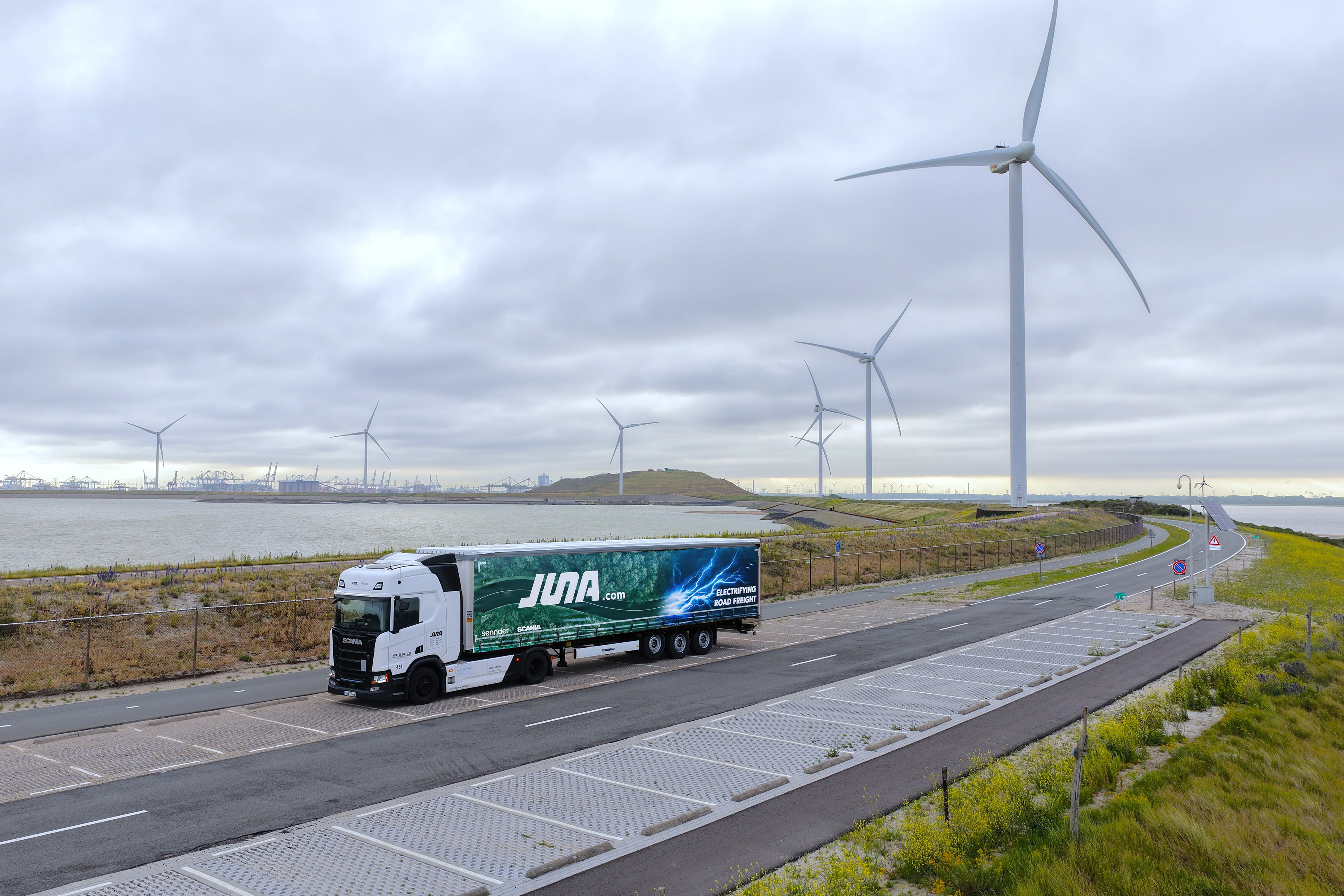 JUNA surpasses 100 electric trucks across Europe