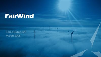 FairWind successfully places EUR 75 million new senior secured