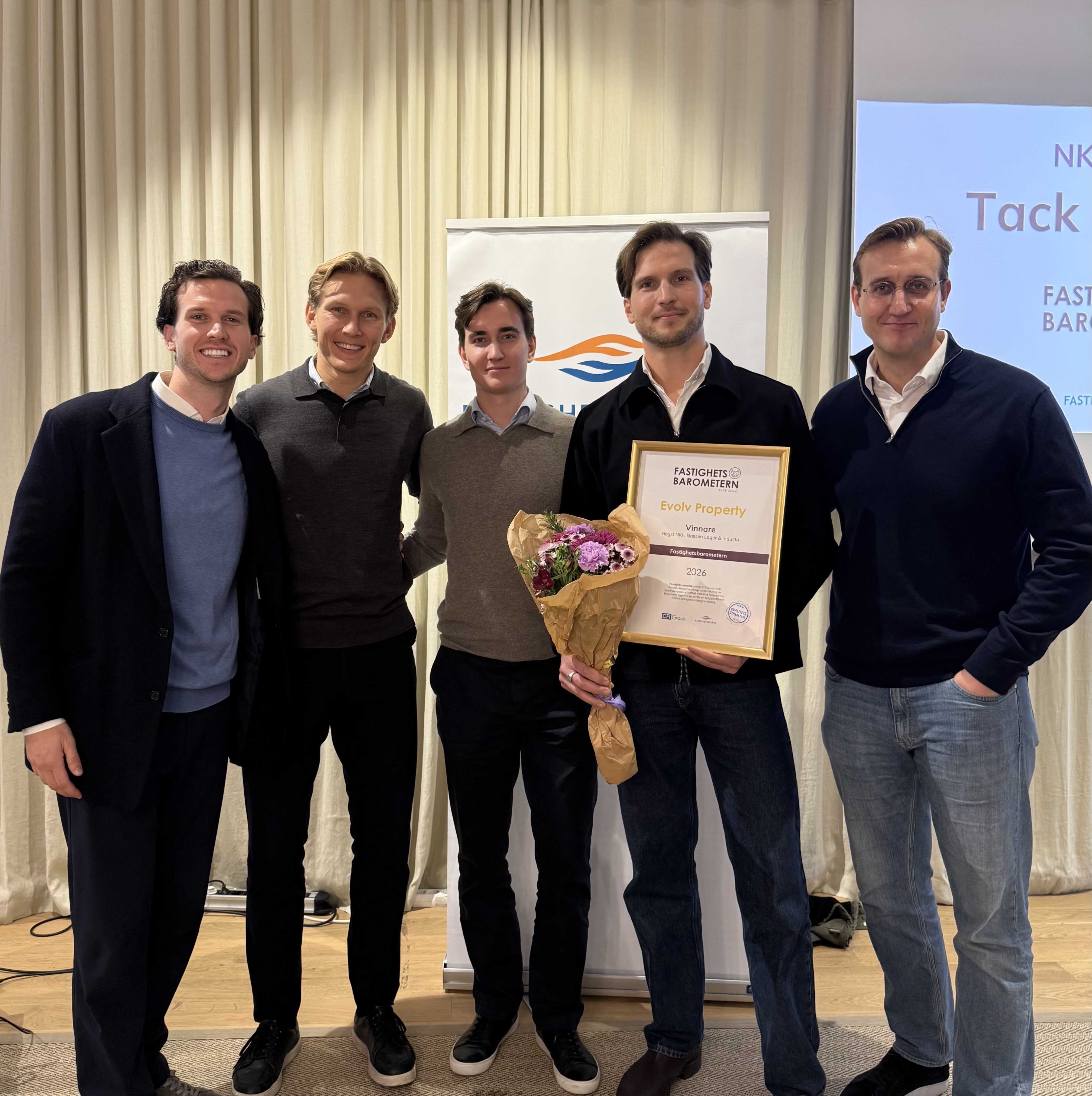 Image for: Tenants rank Slättö’s logistics and light industrial platform Evolv best landlord in Sweden