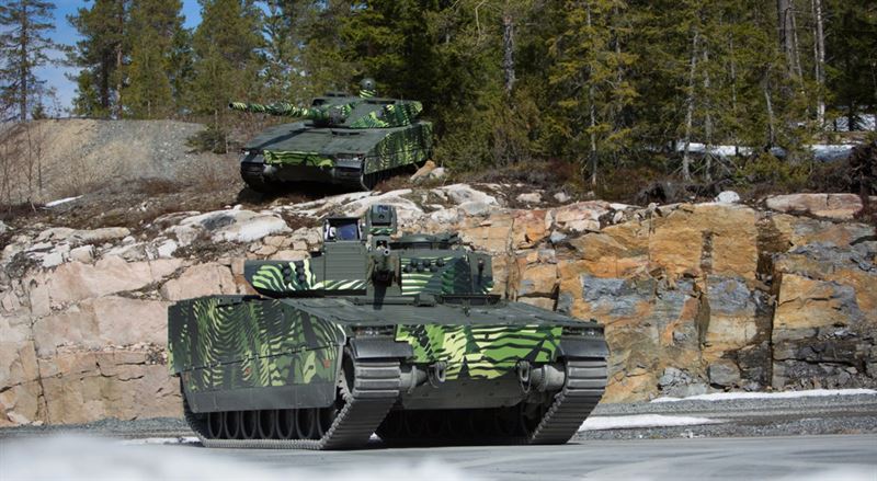 CV90. Bild: BAE Systems Hägglunds